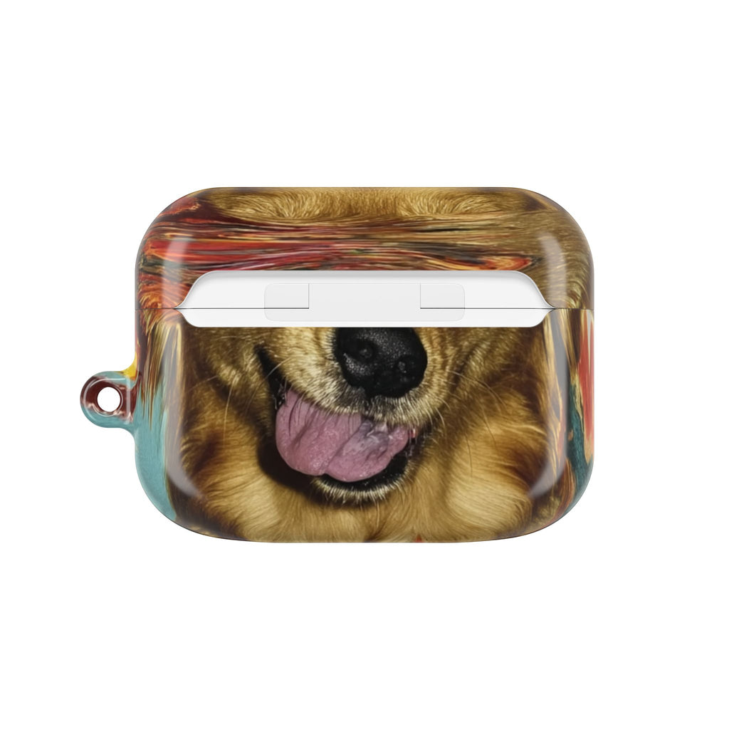 Iconic Animals Golden Retriever AirPods Case