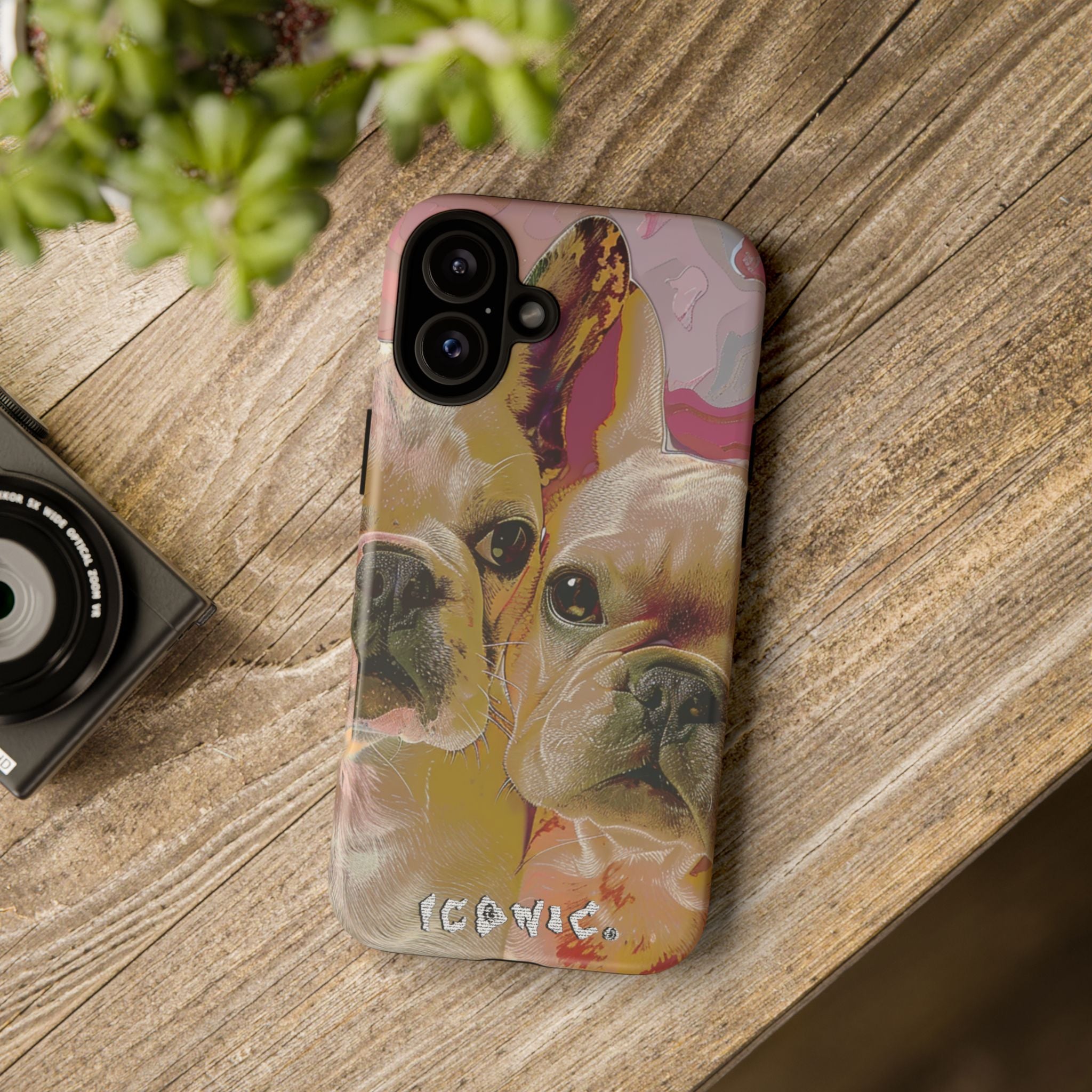 Pink Frenchie Tough Cases
