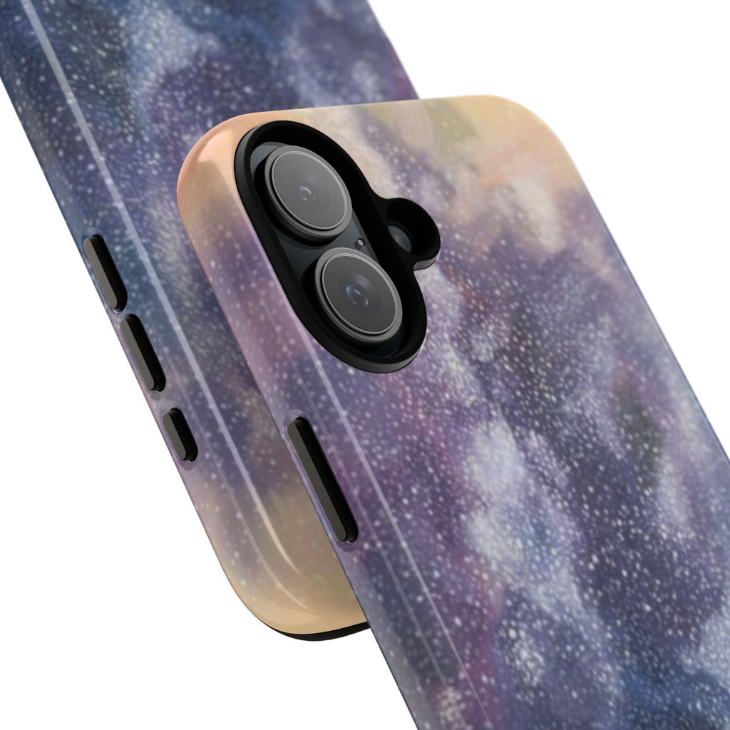 Purple Galaxy Tough Cases