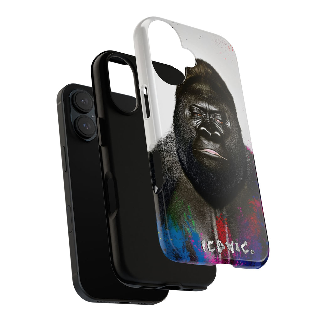 Iconic Animals Silver Back Tough Cases
