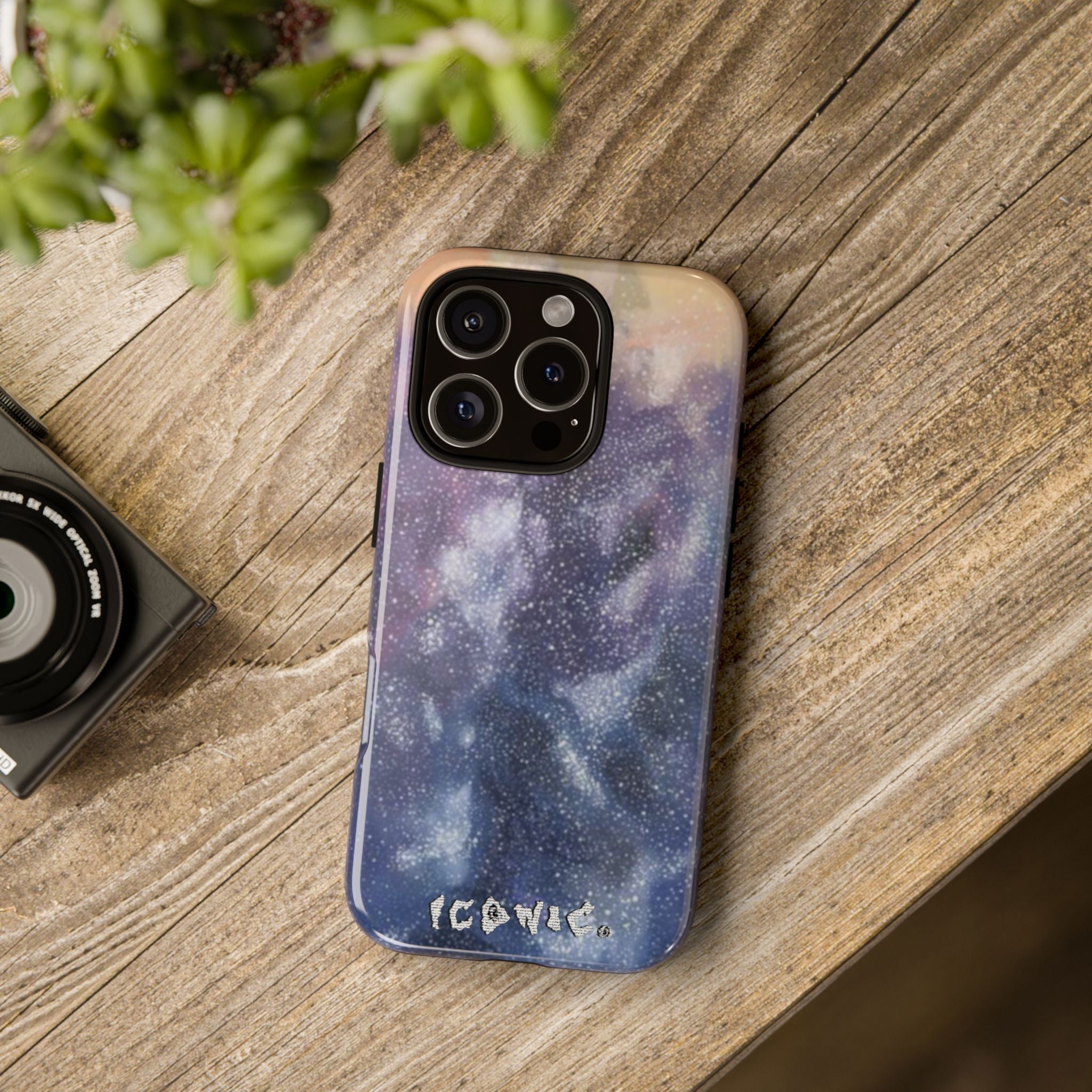 Purple Galaxy Tough Cases