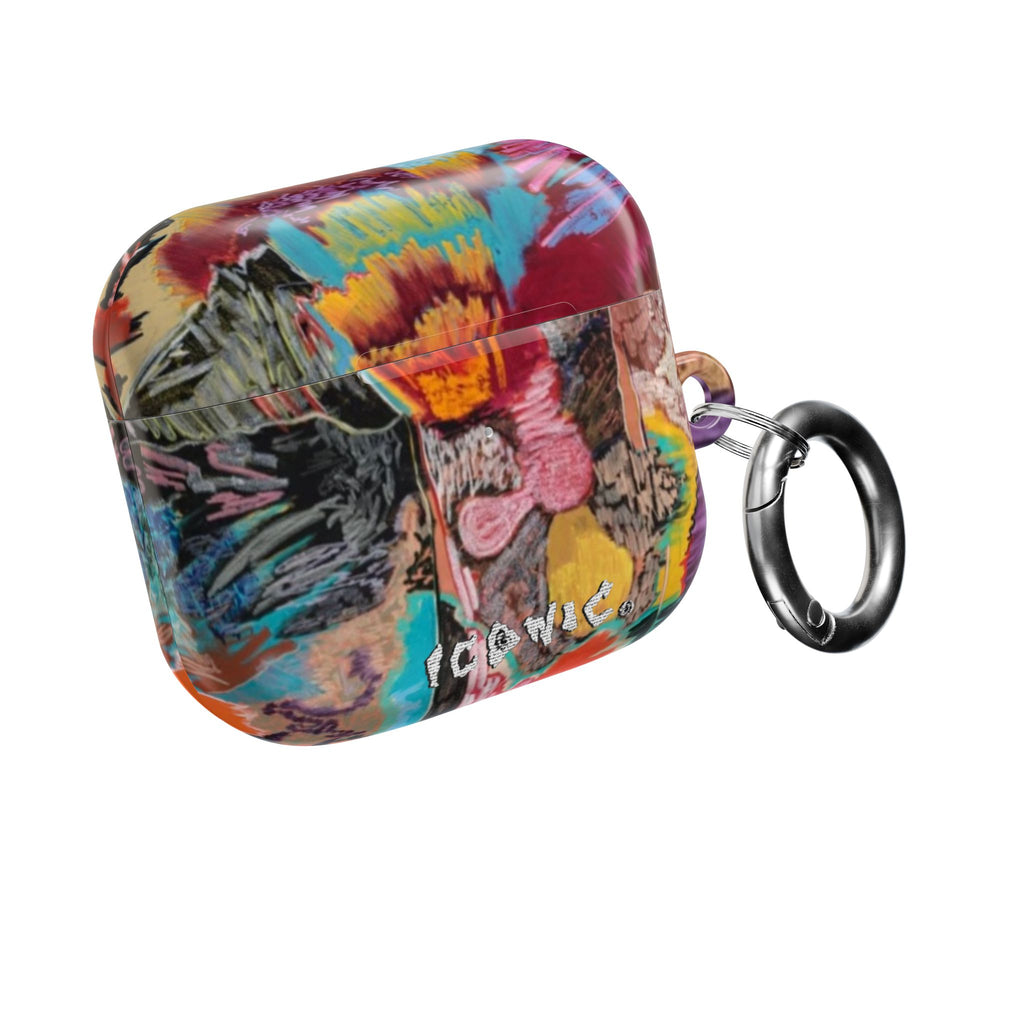 Peacock Vomit AirPod Cases