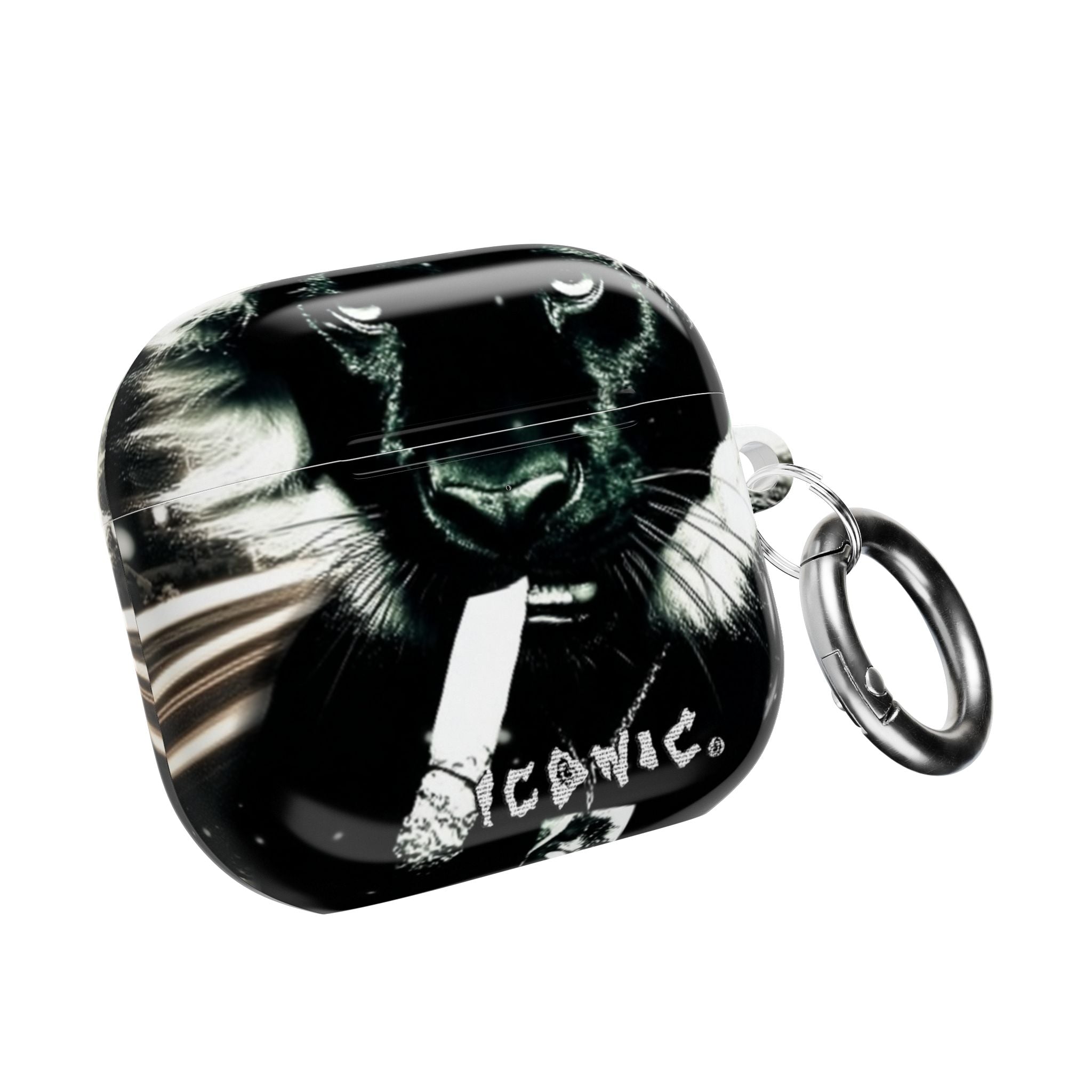 Iconic Animals Black Panther AirPods Case