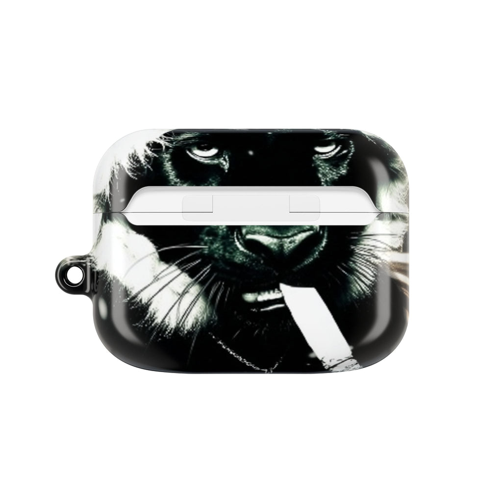 Iconic Animals Black Panther AirPods Case