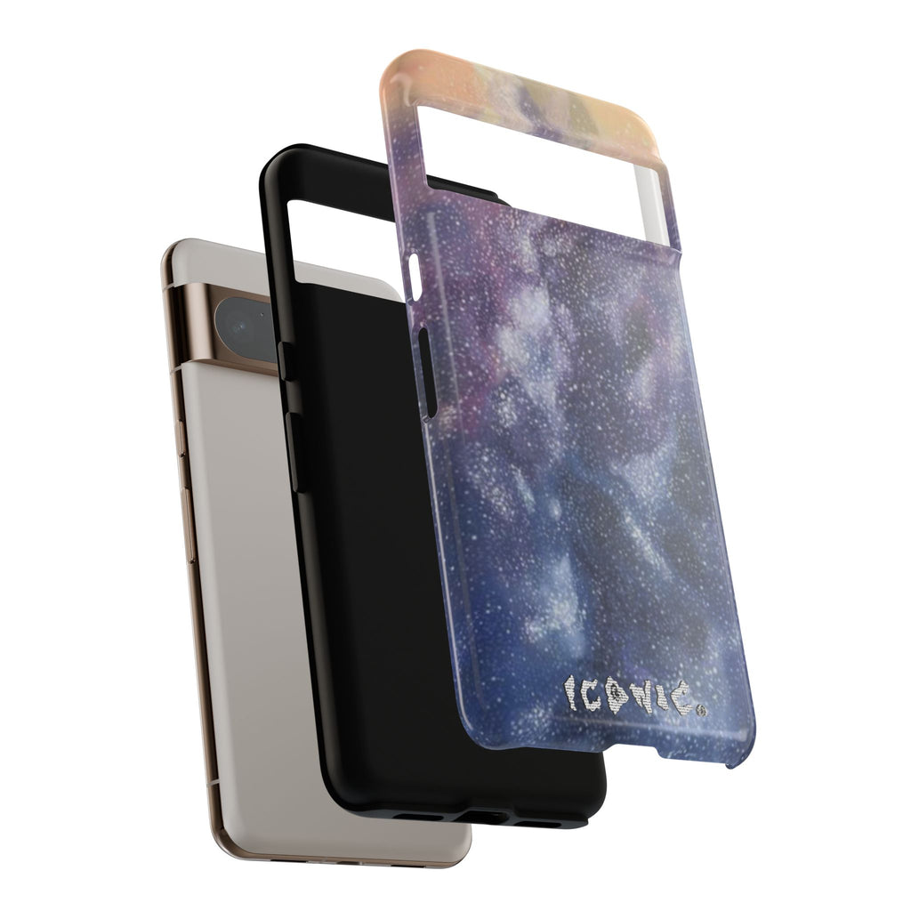 Purple Galaxy Tough Cases