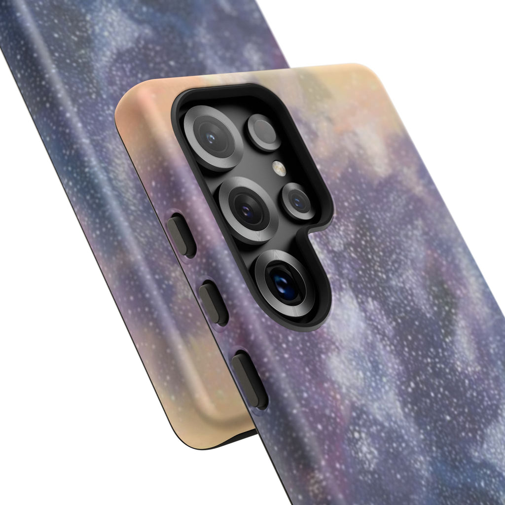 Purple Galaxy Tough Cases