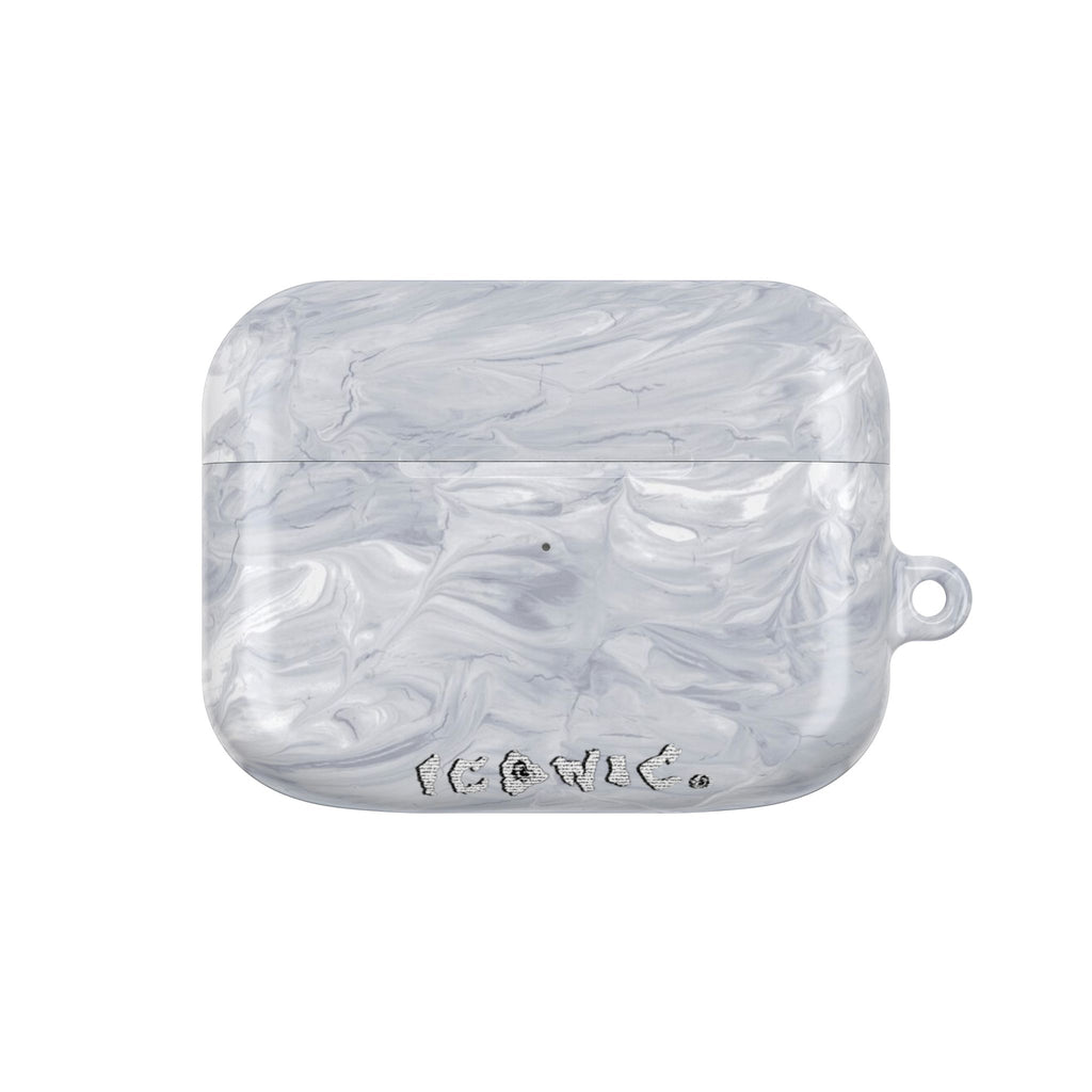 Silver Marble AirPod Cases