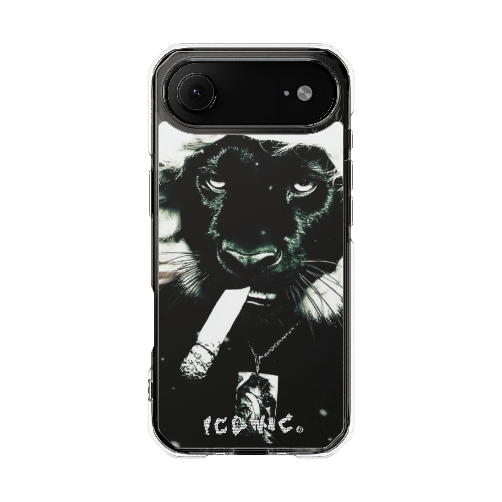 Iconic Animals Black Panther Magsafe Impact Cases