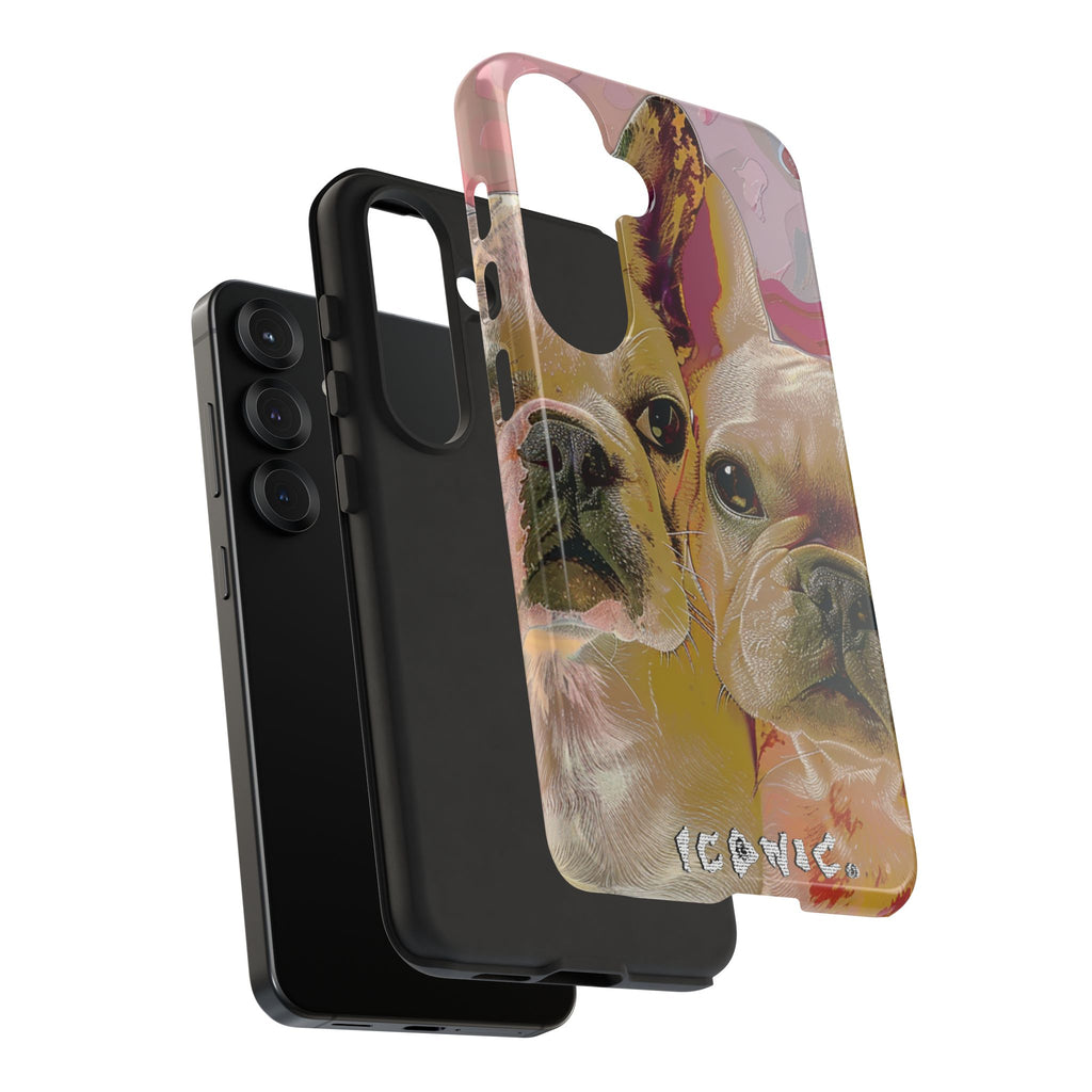 Pink Frenchie Tough Cases