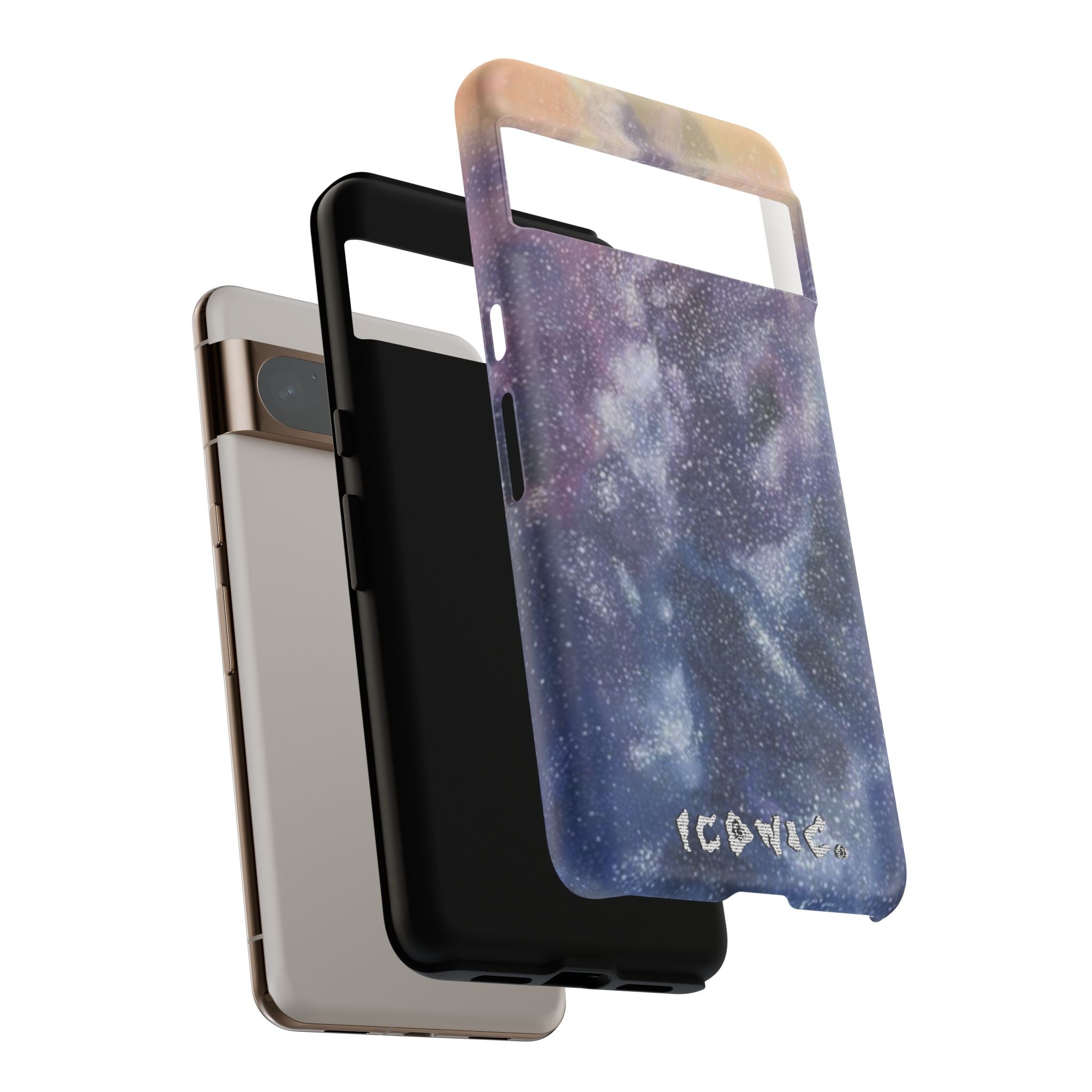 Purple Galaxy Tough Cases