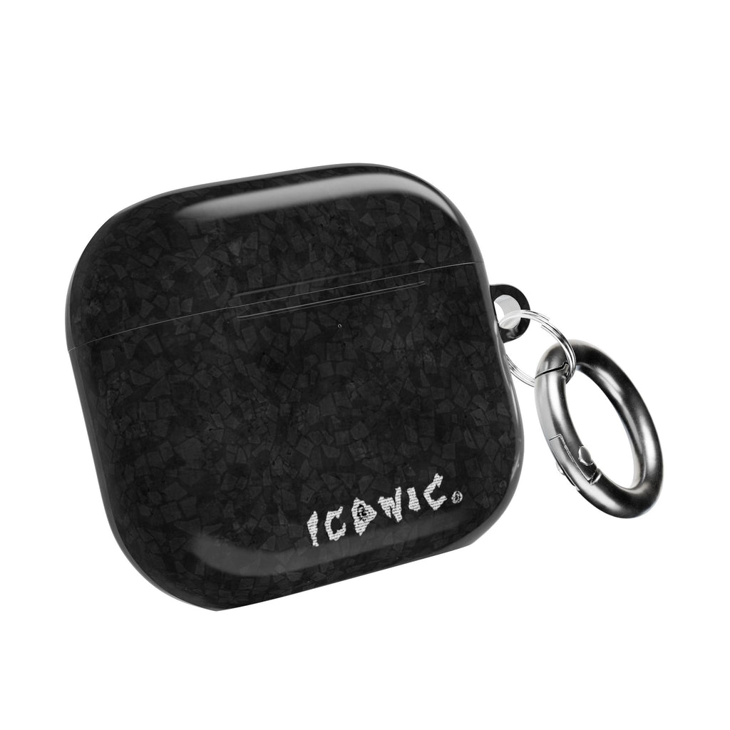 Shattered Black Orb AirPod Cases