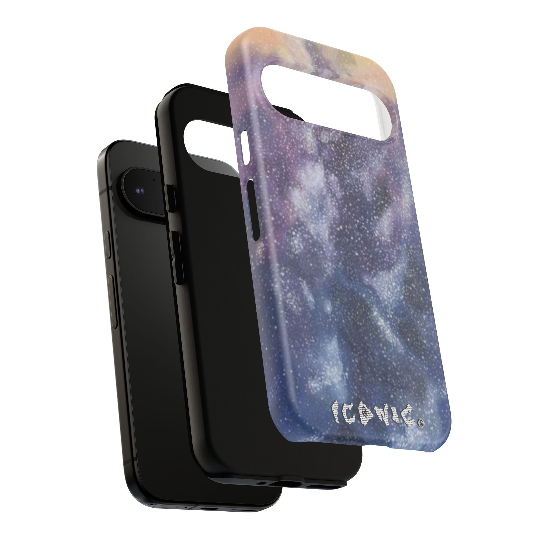 Purple Galaxy Tough Cases