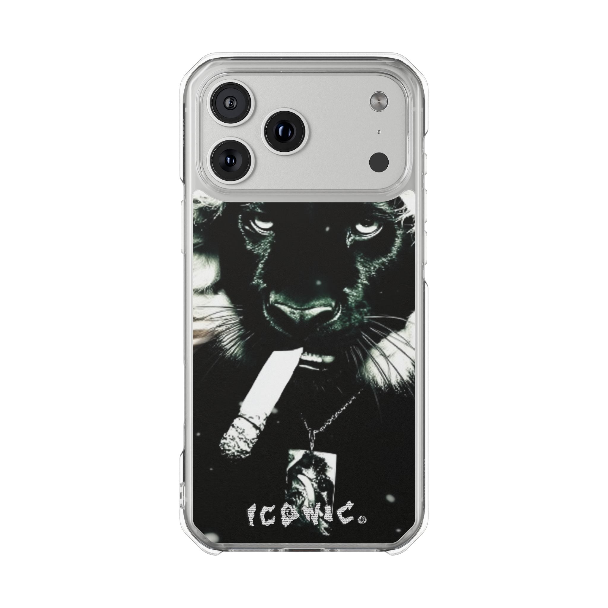 Iconic Animals Black Panther Magsafe Impact Cases