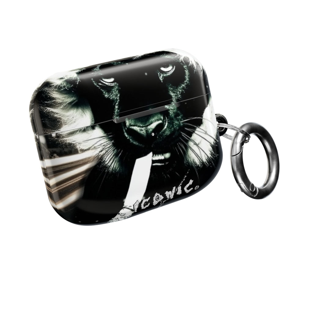 Iconic Animals Black Panther AirPods Case