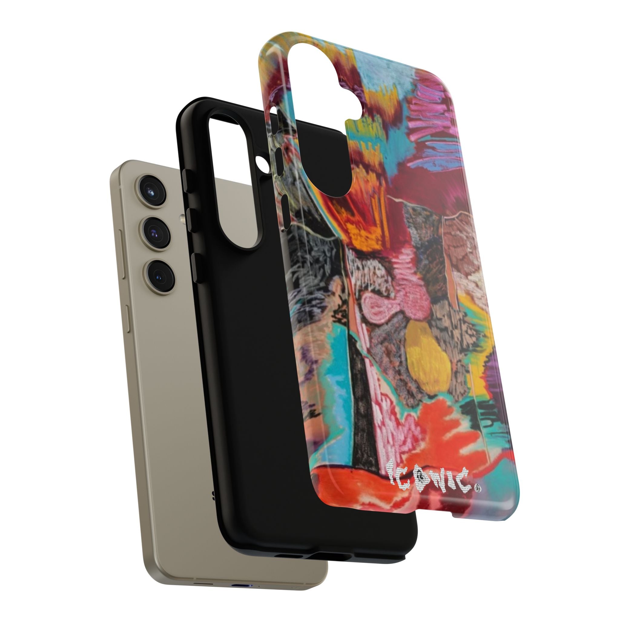 Peacock Vomit Tough Case