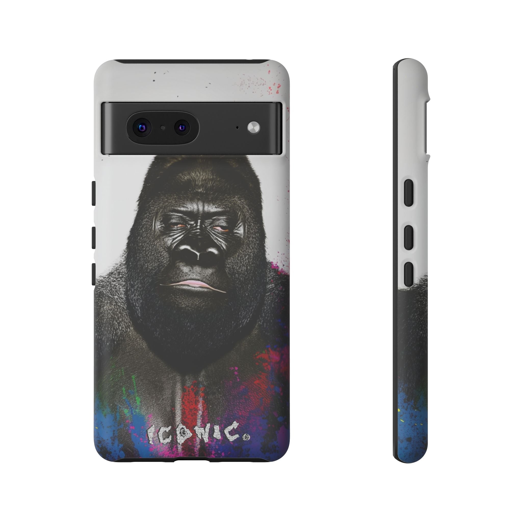 Iconic Animals Silver Back Tough Cases