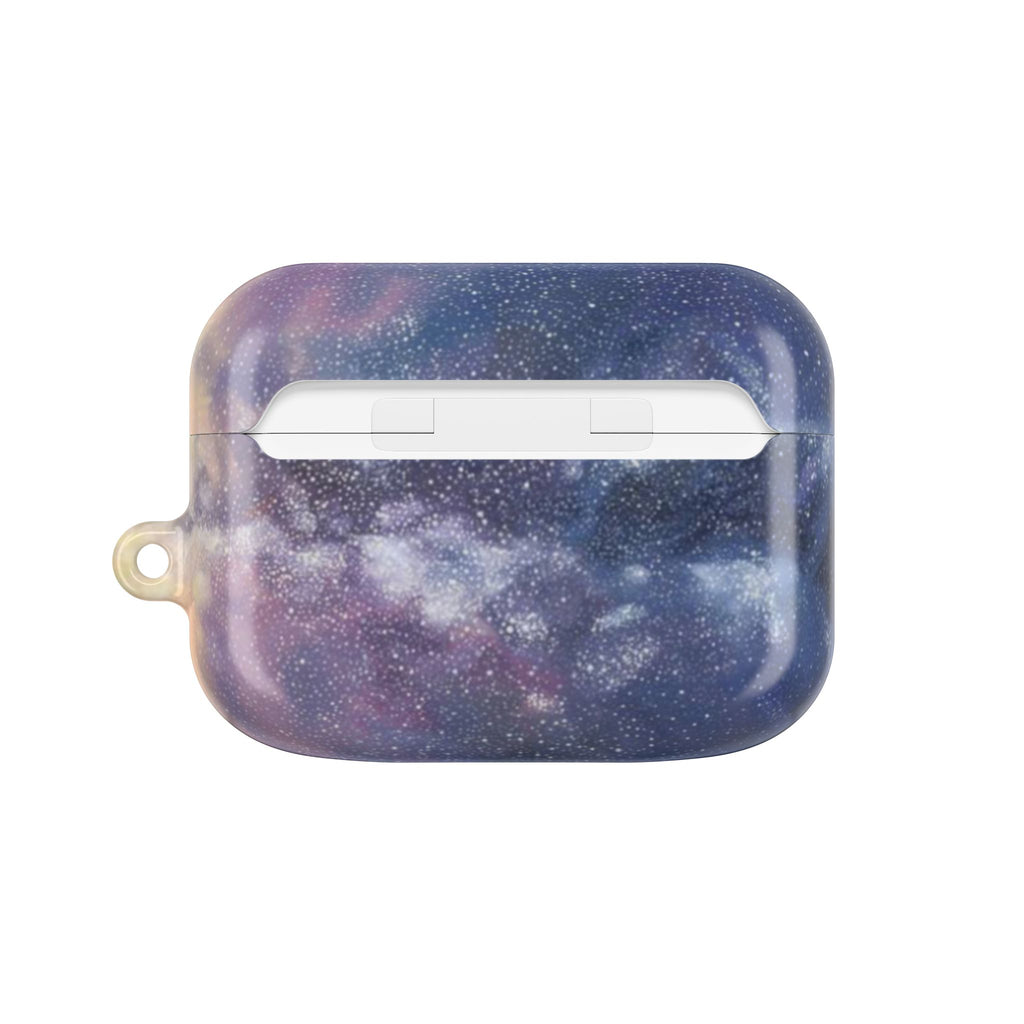 Purple Galaxy AirPod Cases