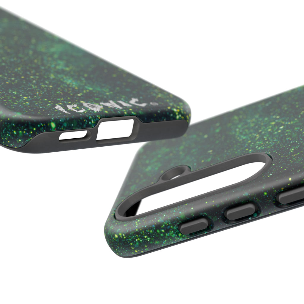 Green Nebula Tough Cases