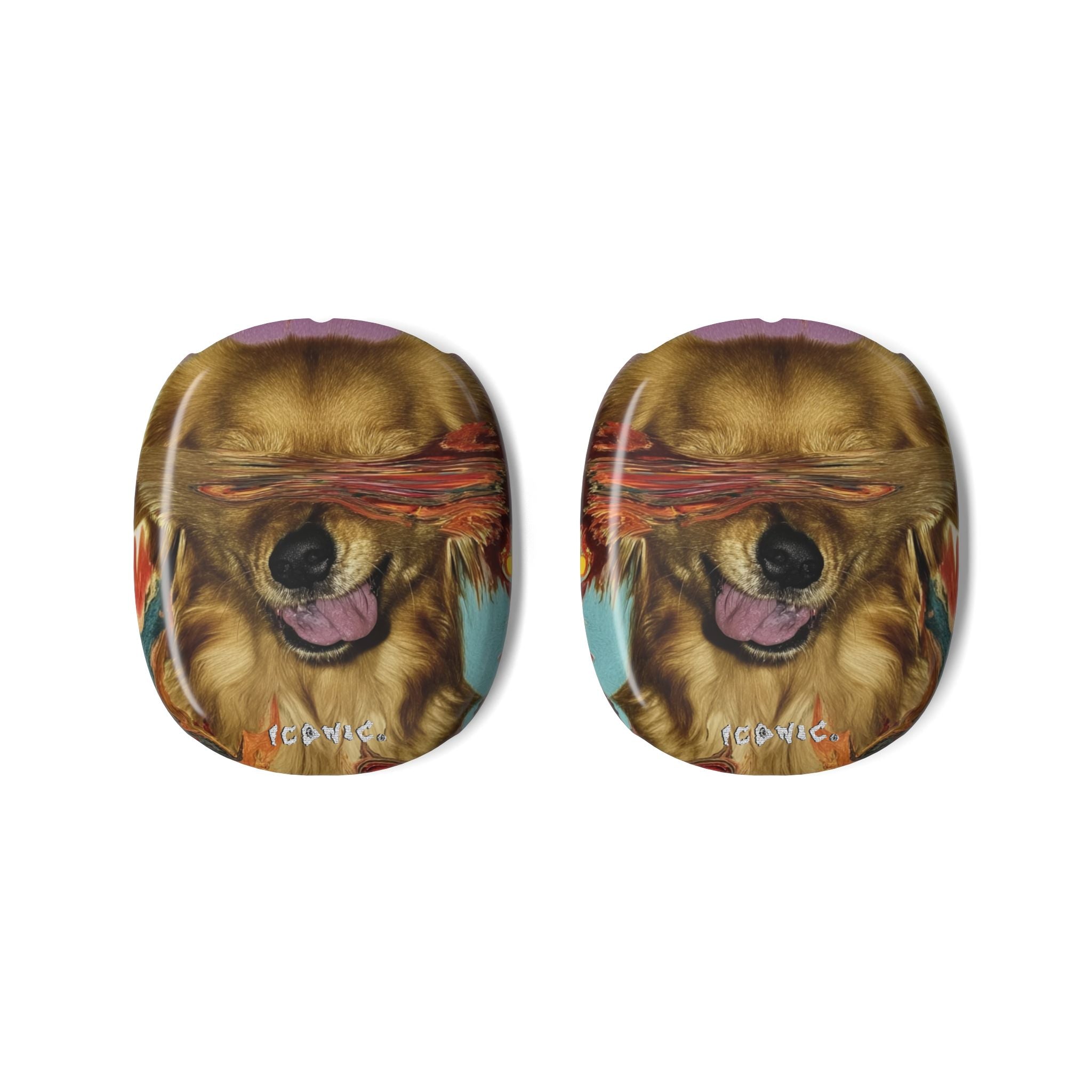 Iconic Animals Golden Retriever AirPods Max Shell Case