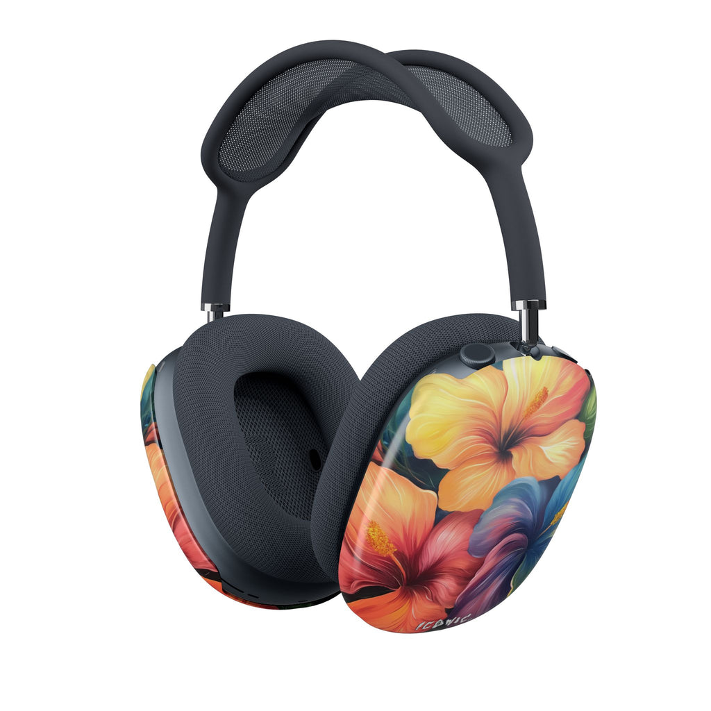 Hibiscus Art AirPods Max Shell Case