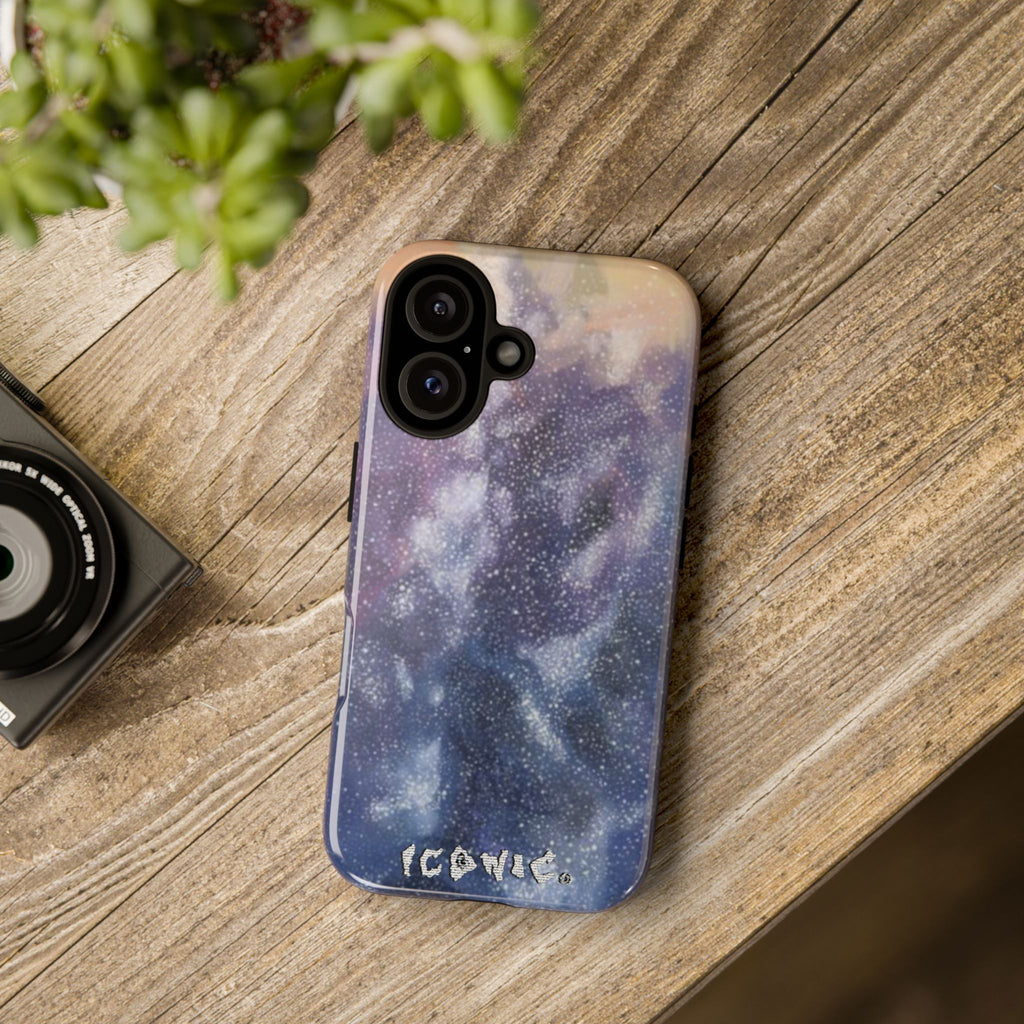 Purple Galaxy Tough Cases