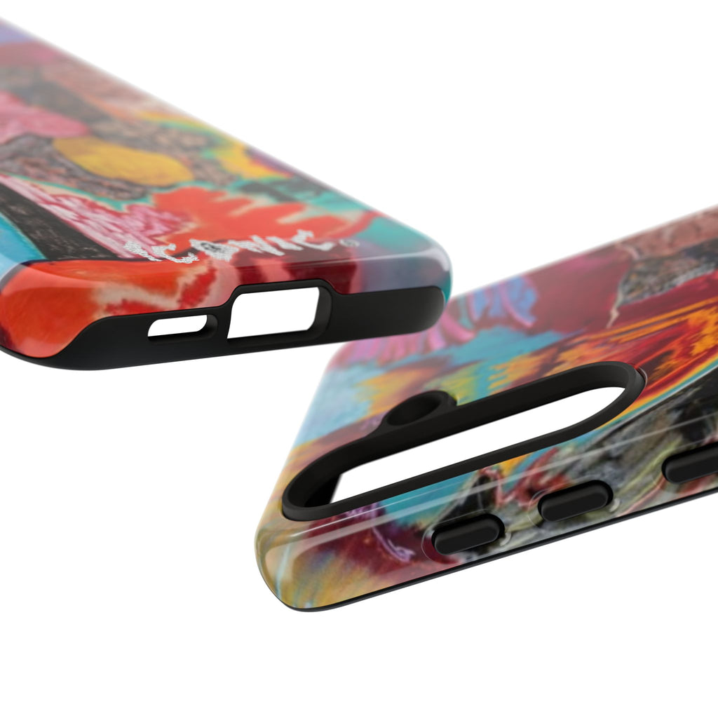 Peacock Vomit Tough Case