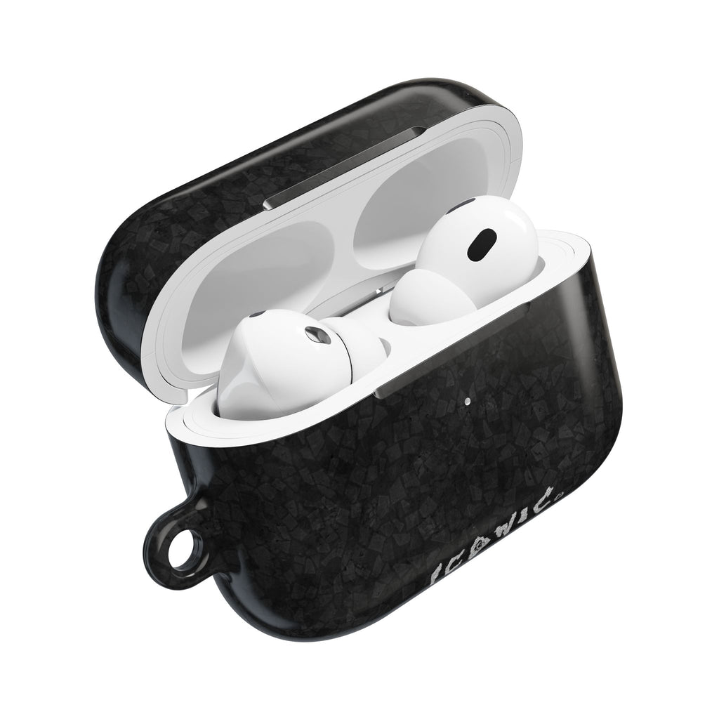 Shattered Black Orb AirPod Cases