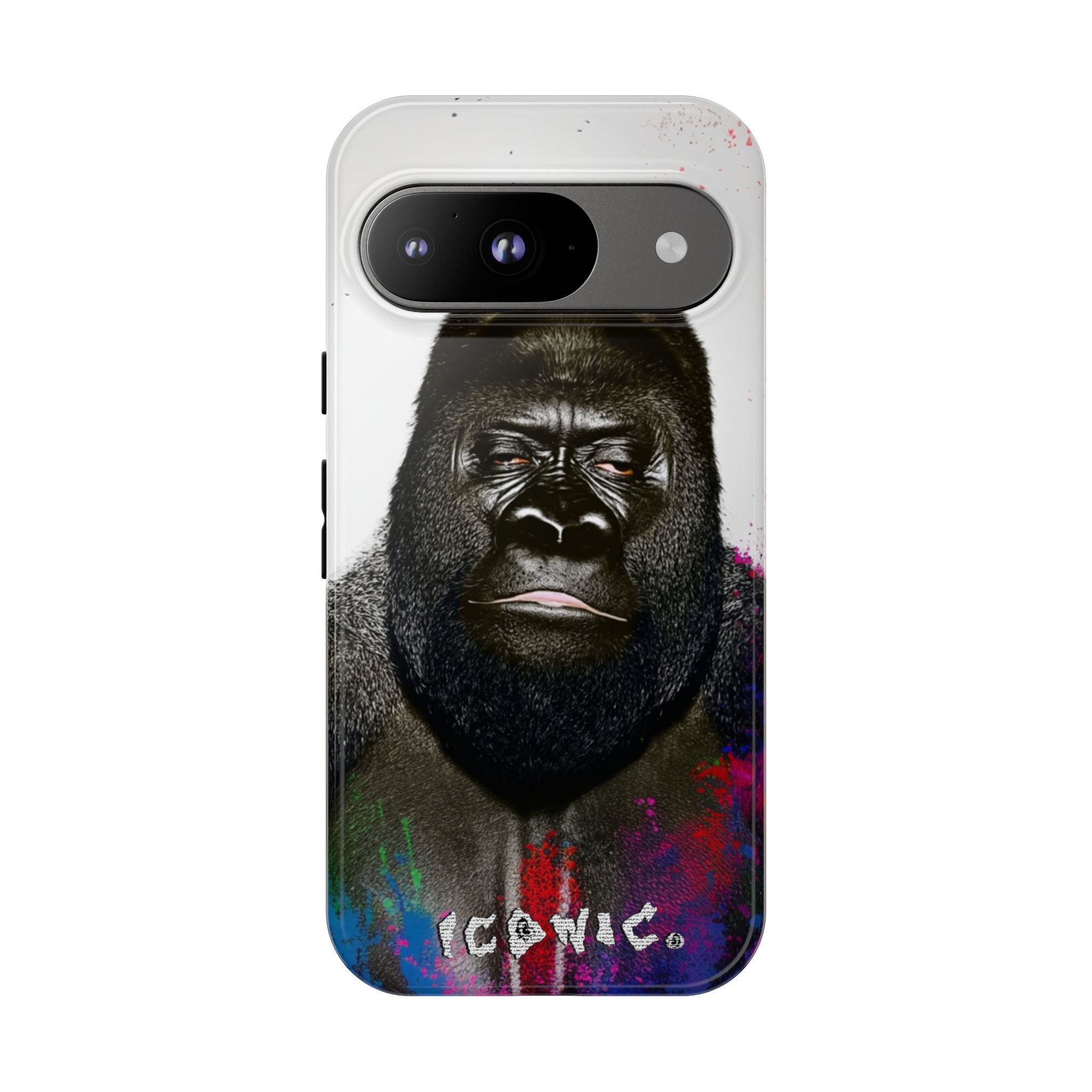 Iconic Animals Silver Back Tough Cases