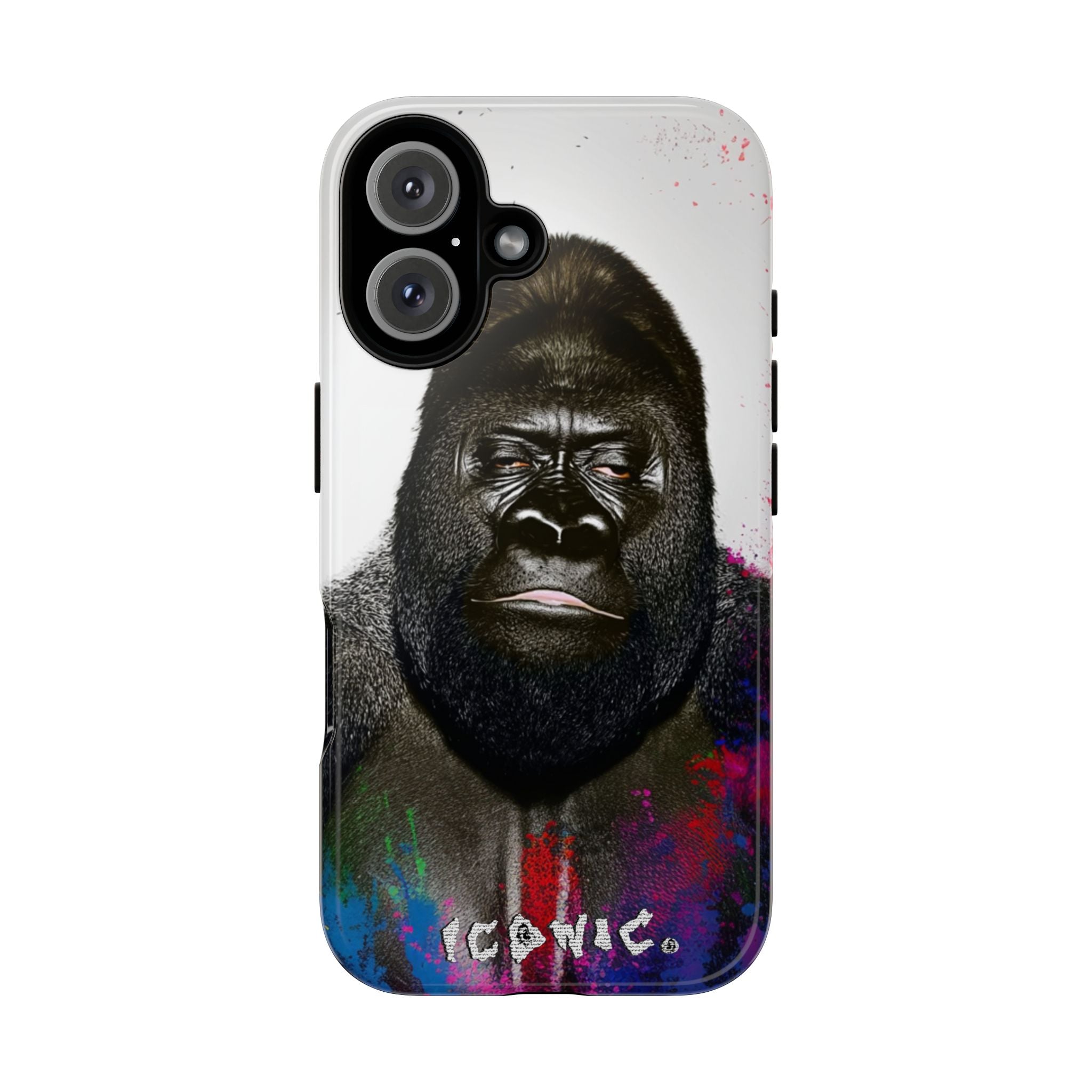 Iconic Animals Silver Back Tough Cases