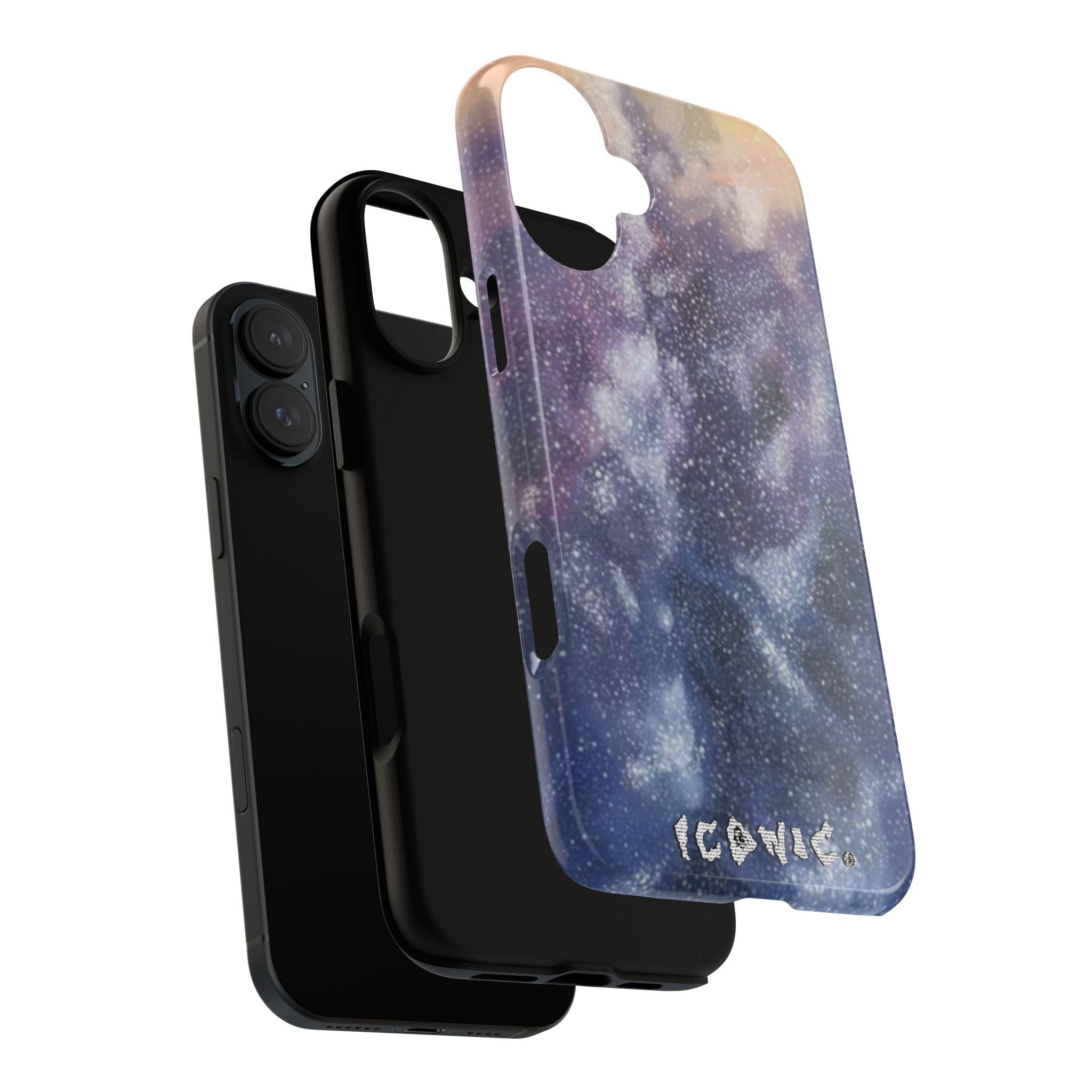 Purple Galaxy Tough Cases