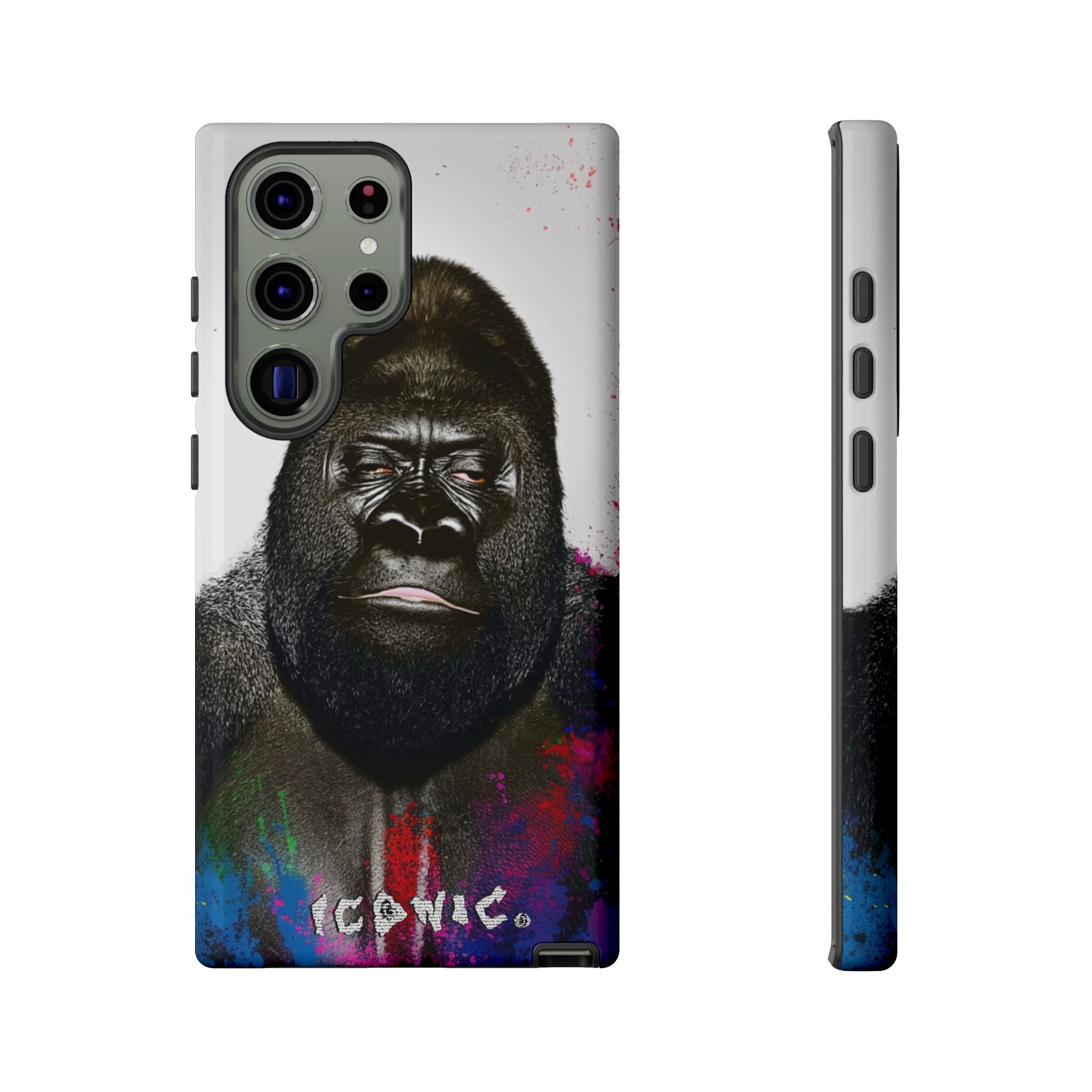 Iconic Animals Silver Back Tough Cases