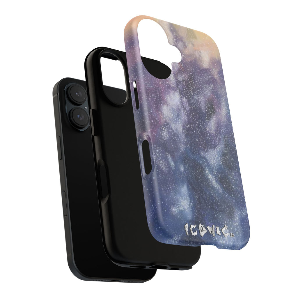 Purple Galaxy Tough Cases