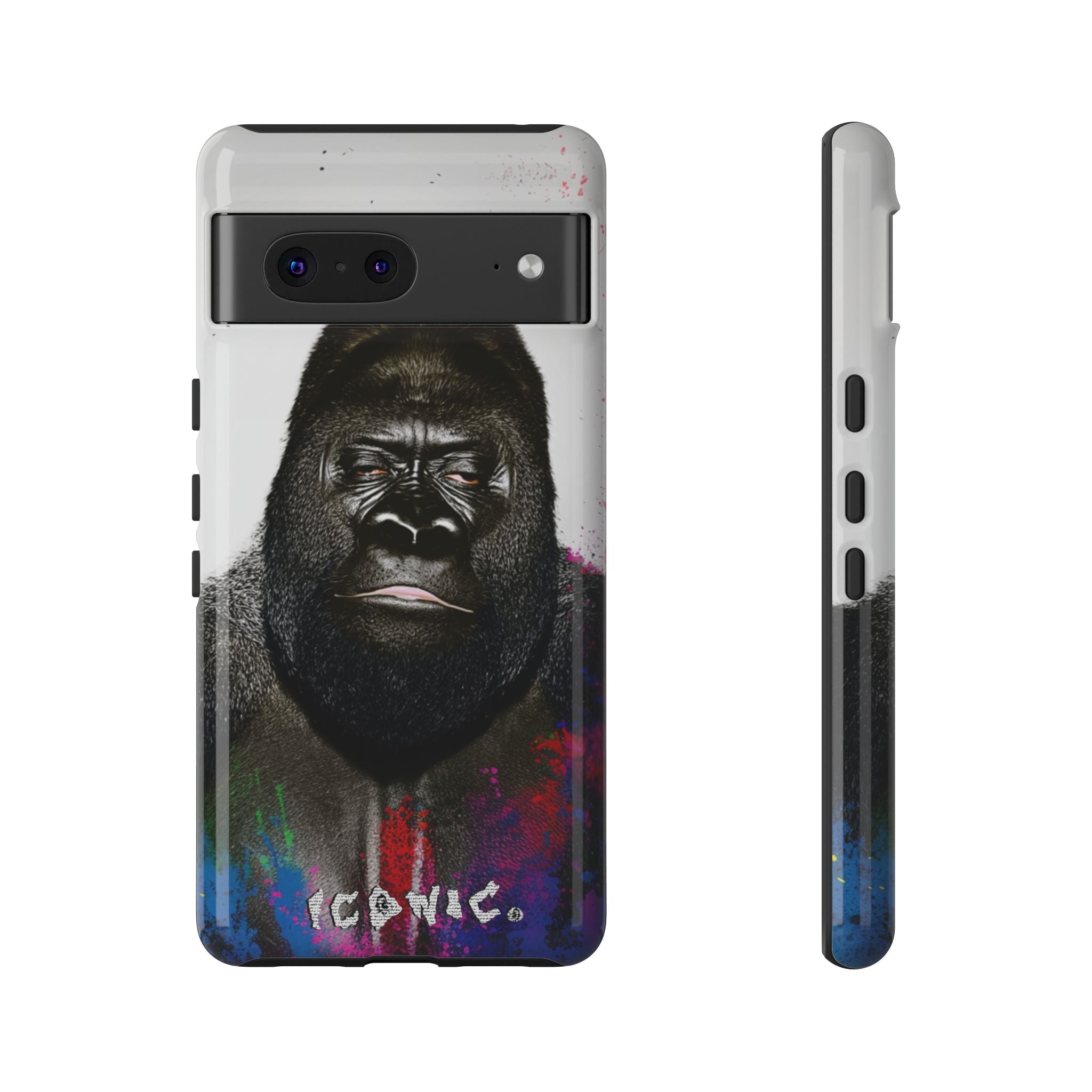 Iconic Animals Silver Back Tough Cases