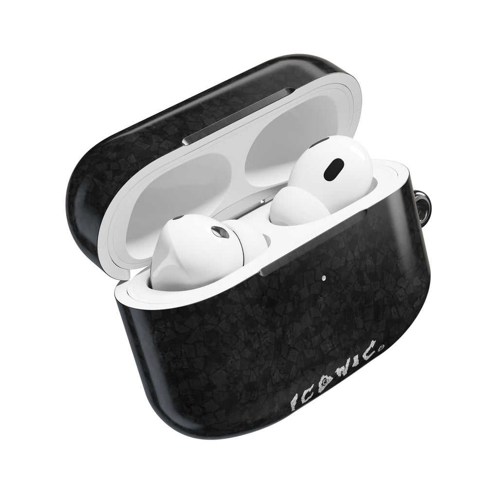 Shattered Black Orb AirPod Cases