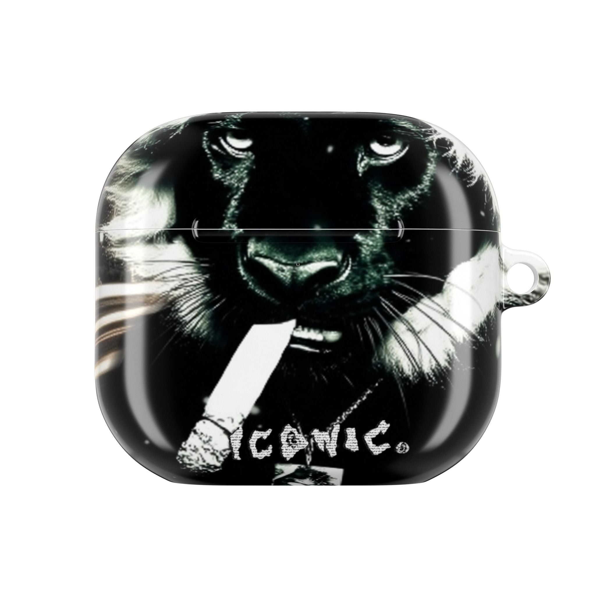 Iconic Animals Black Panther AirPods Case