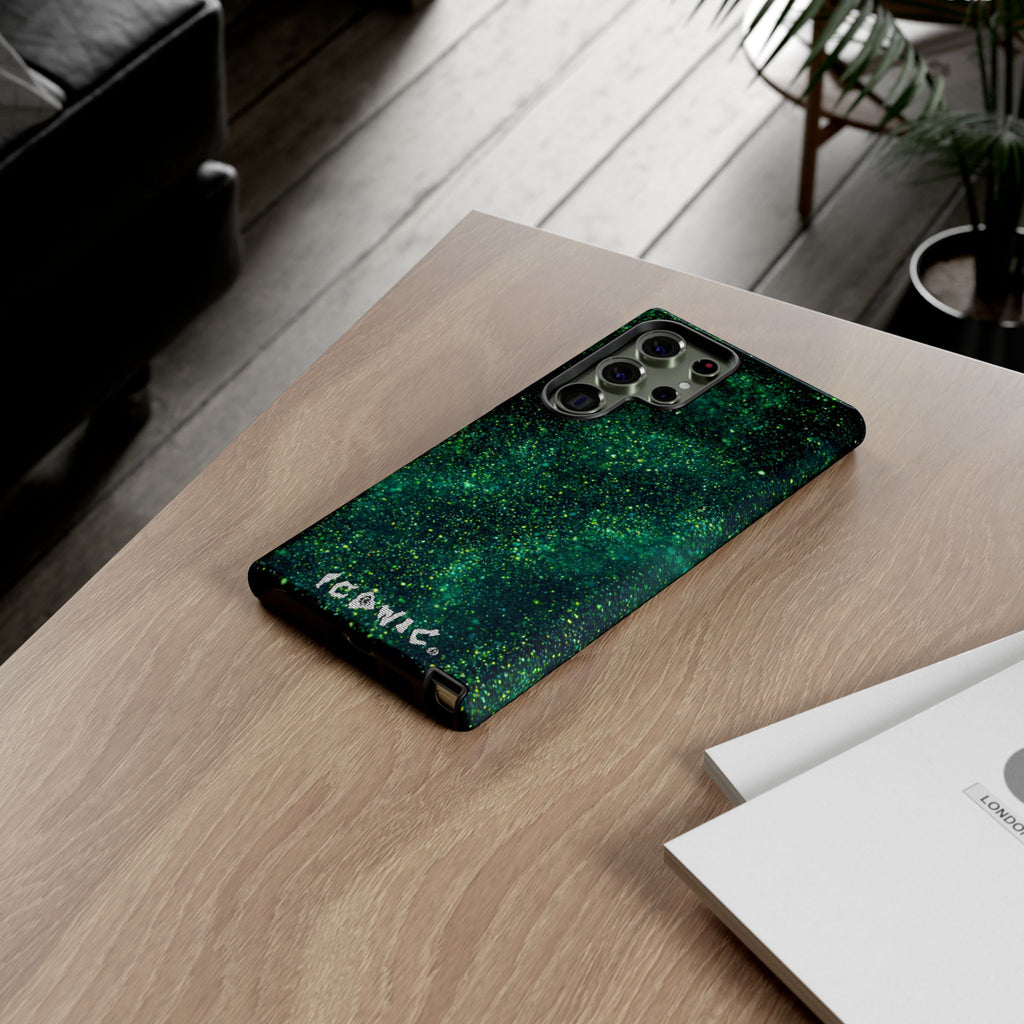 Green Nebula Tough Cases