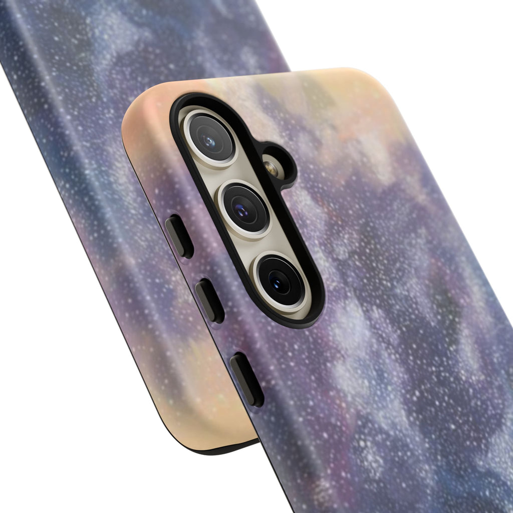 Purple Galaxy Tough Cases