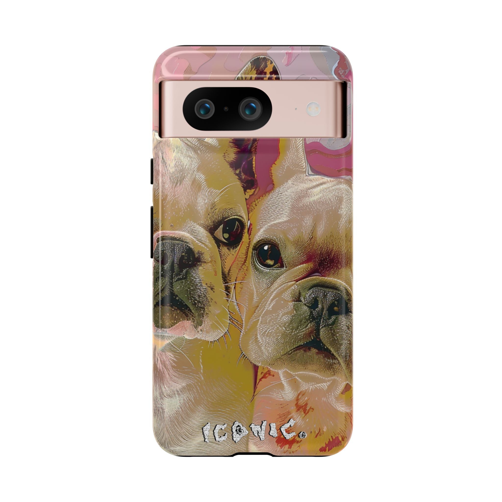 Pink Frenchie Tough Cases