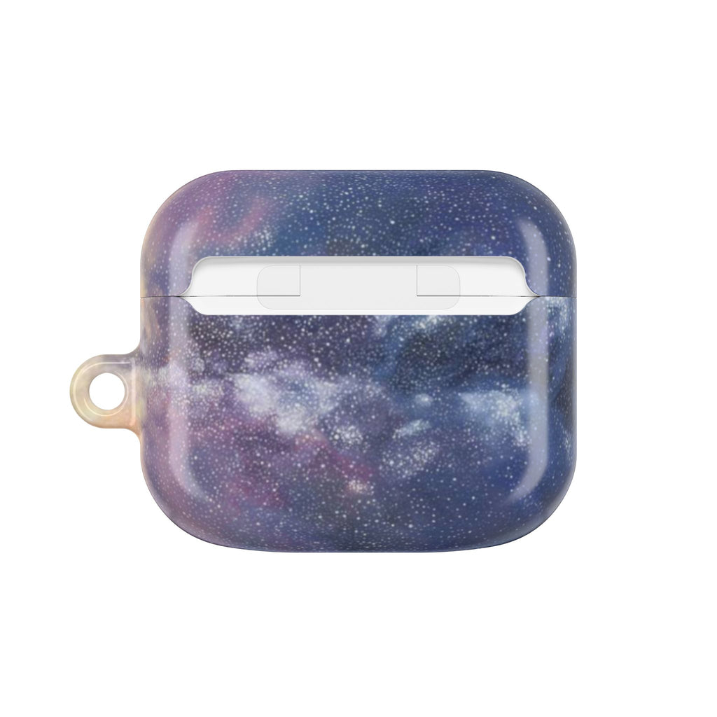 Purple Galaxy AirPod Cases