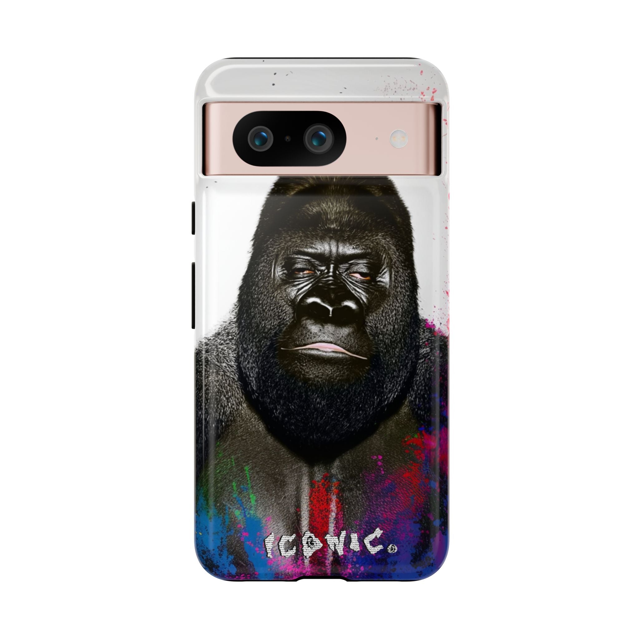 Iconic Animals Silver Back Tough Cases