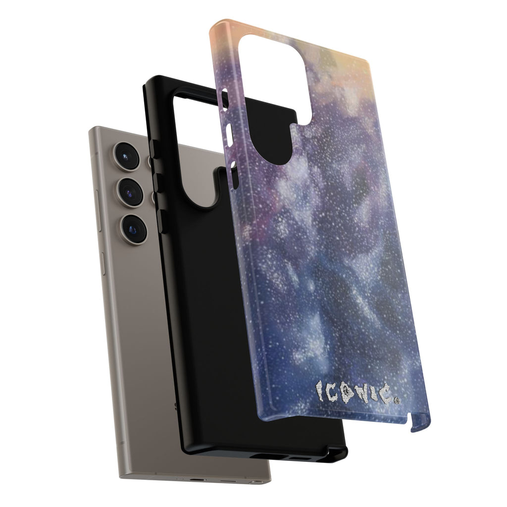 Purple Galaxy Tough Cases