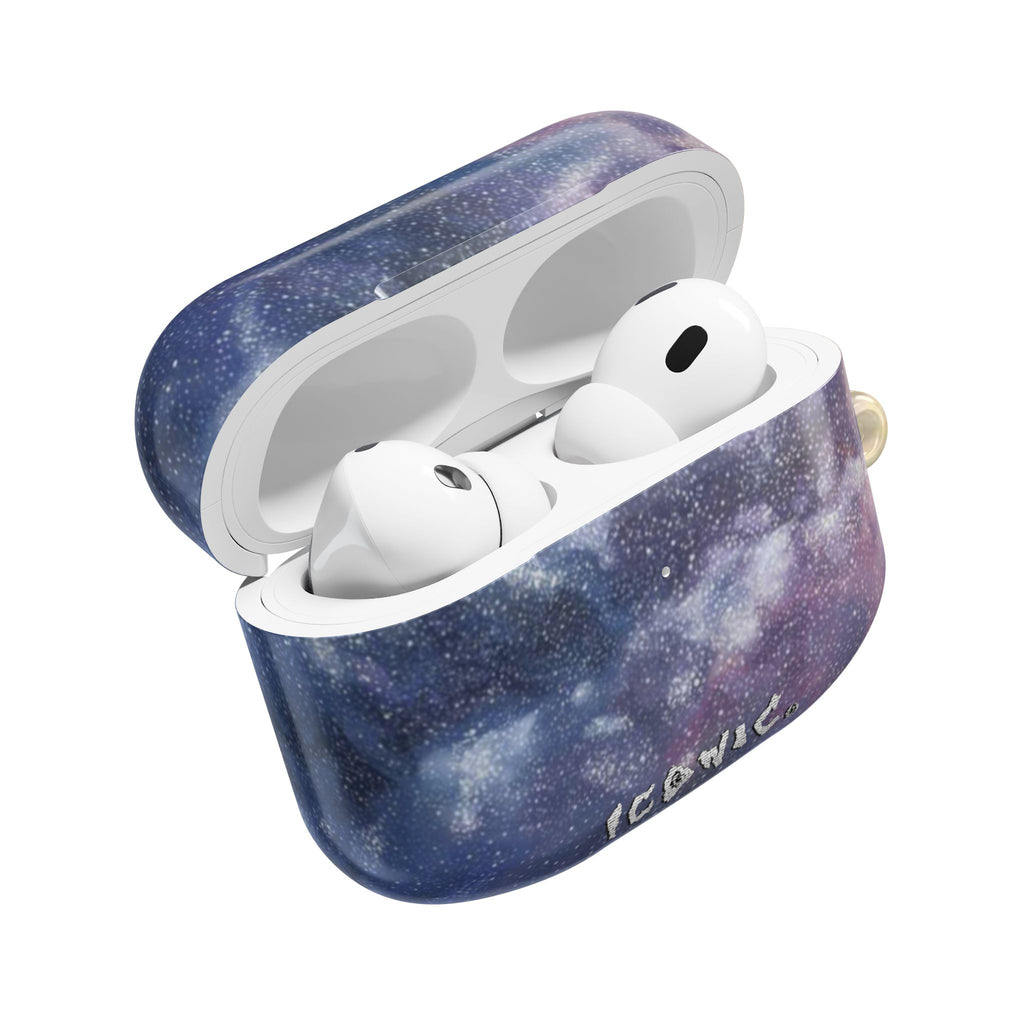 Purple Galaxy AirPod Cases
