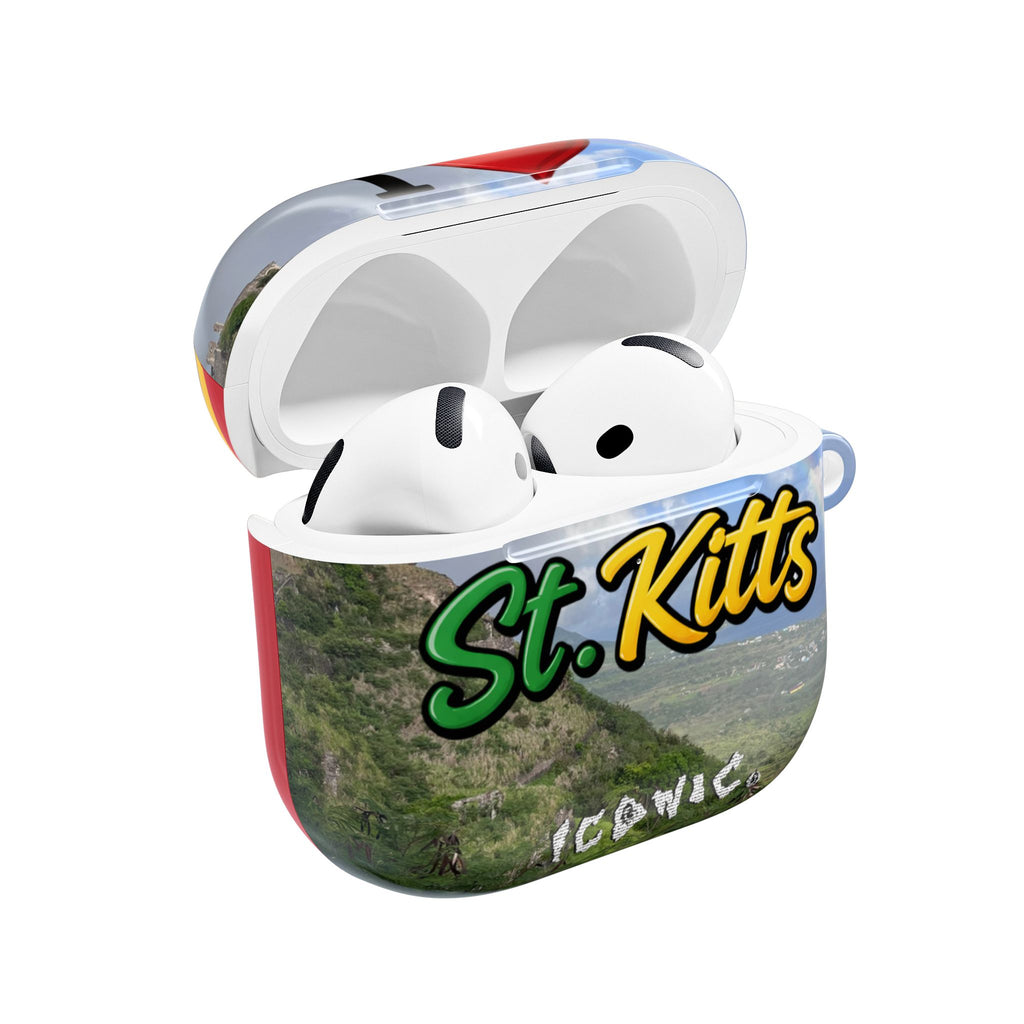 Iconic I Heart St. Kitts AirPods Case