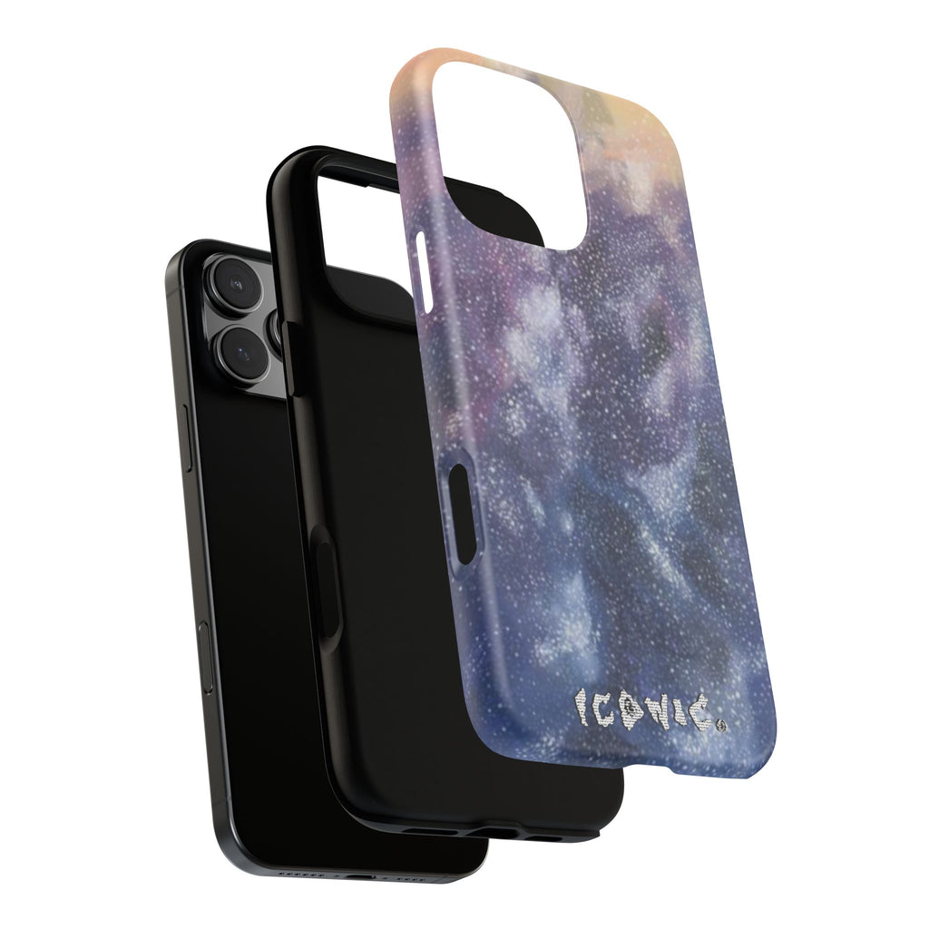 Purple Galaxy Tough Cases