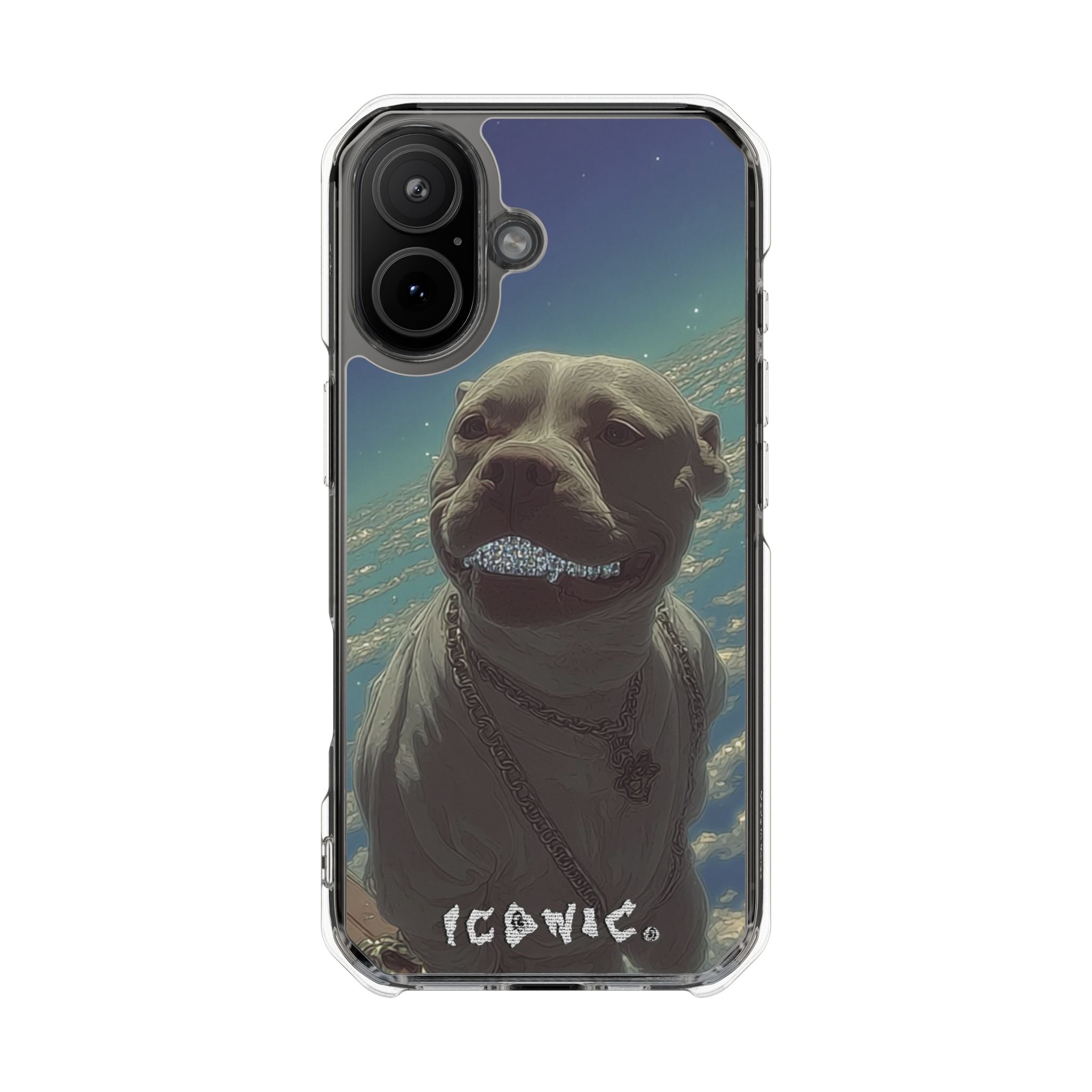 Iconic Animals Pitbull Magsafe Impact Cases