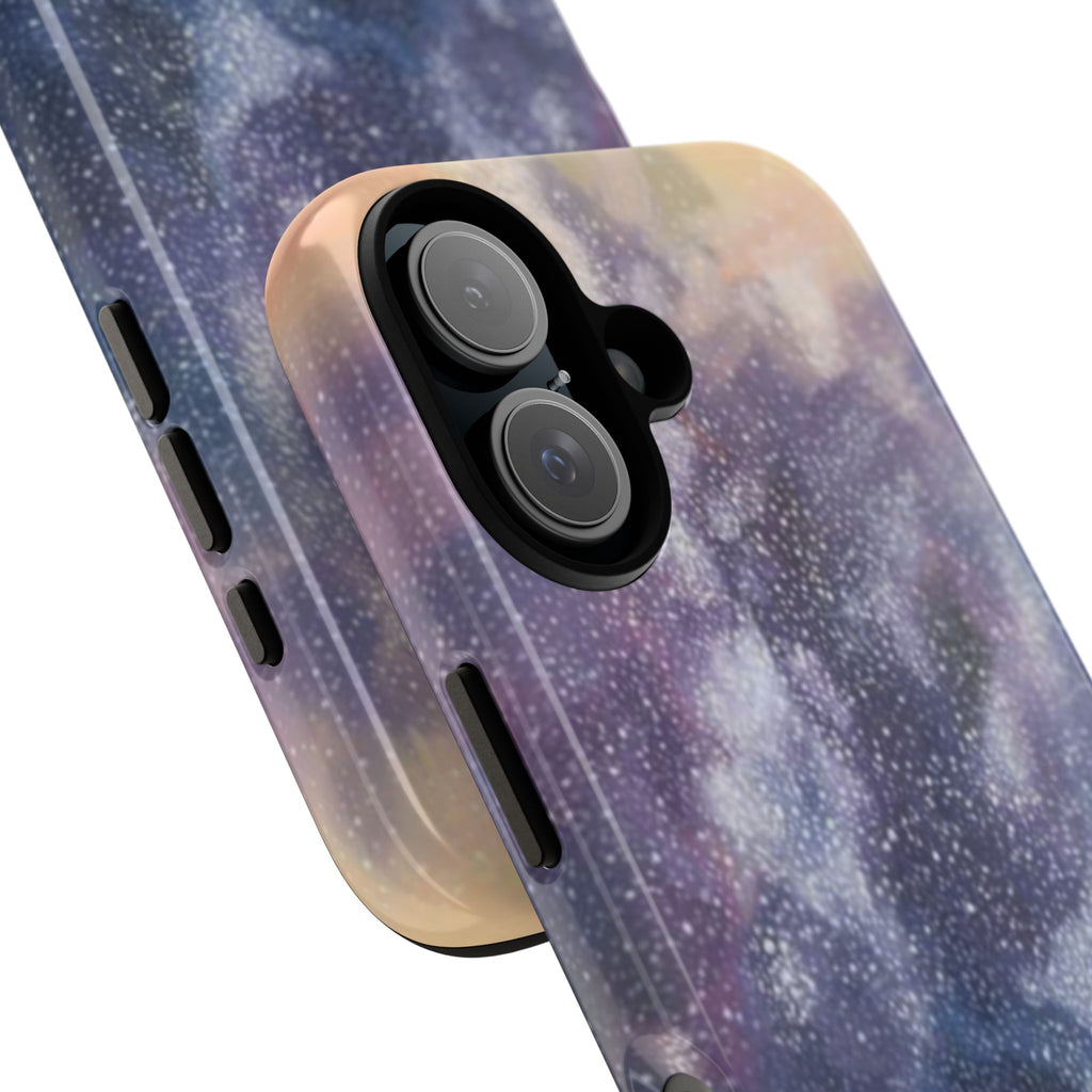 Purple Galaxy Tough Cases