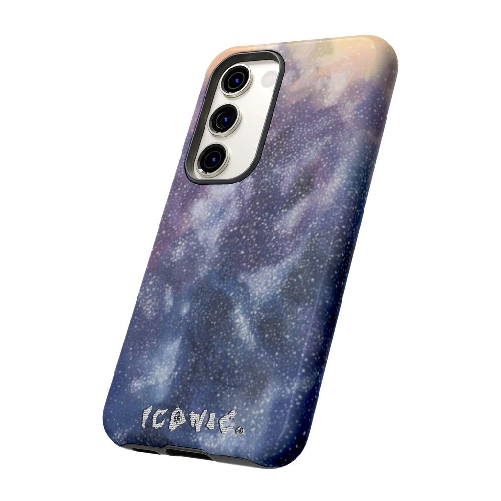 Purple Galaxy Tough Cases