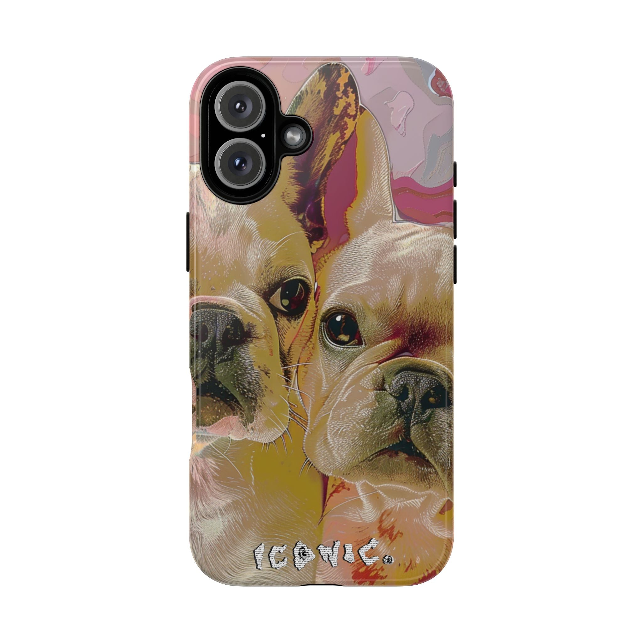 Pink Frenchie Tough Cases