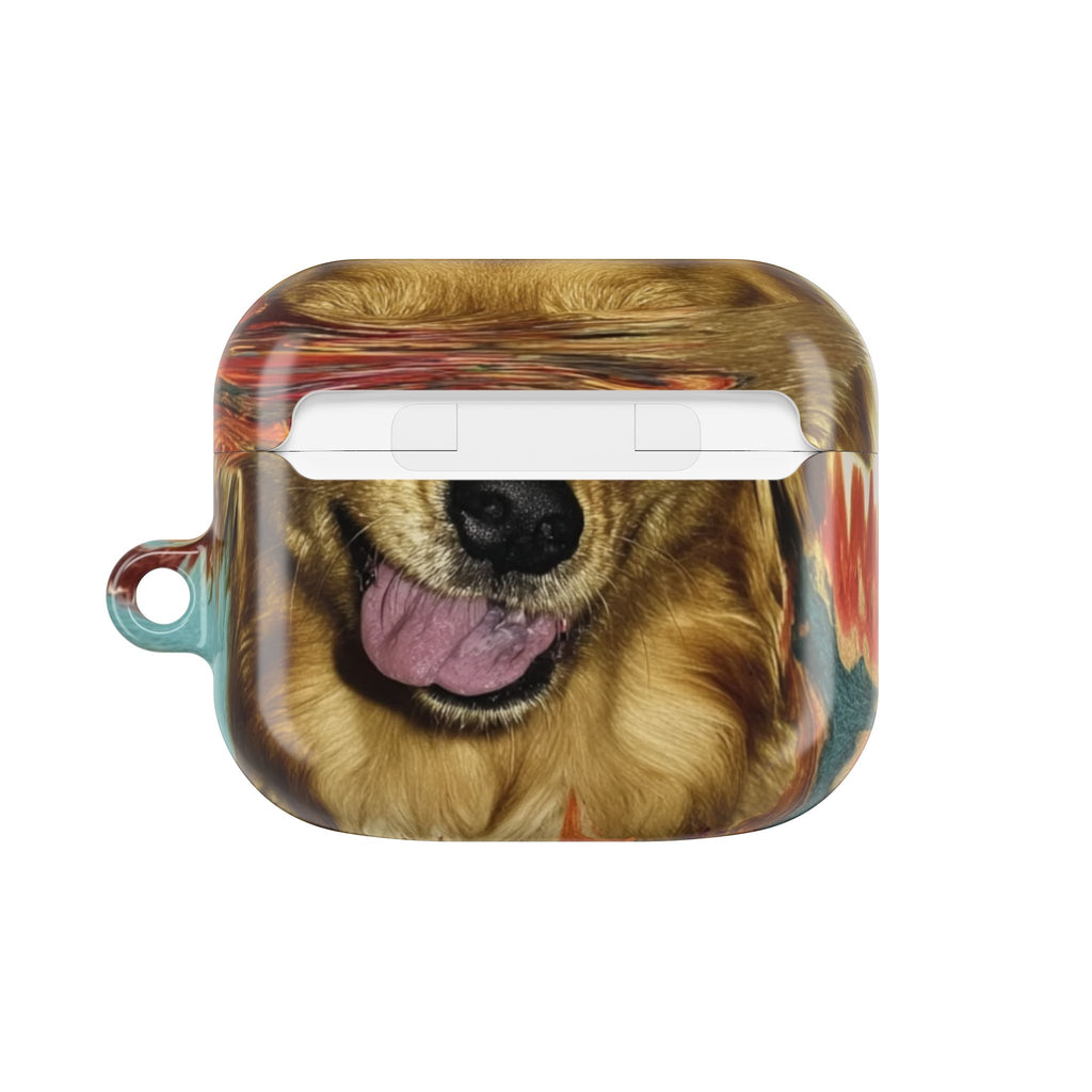 Iconic Animals Golden Retriever AirPods Case