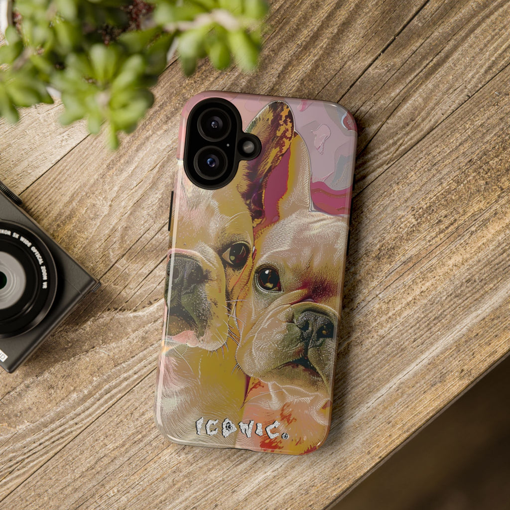 Pink Frenchie Tough Cases